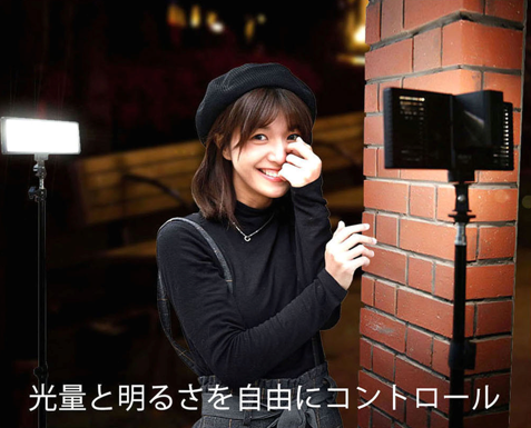LEDライトディフューズ VL-D130XP - デジタルとアナログ、２つの写真