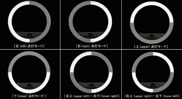 LEDリングライトモードプロ　VLRXP