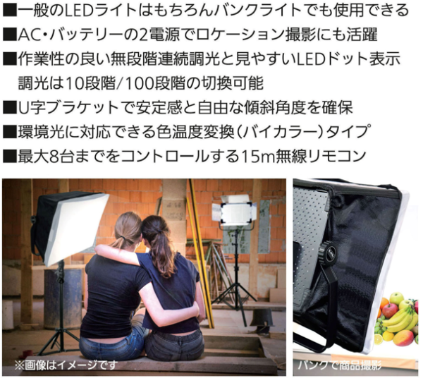 LEDライトソフトパネルプロ VLP-S9800X デーライト - 画像 (3)