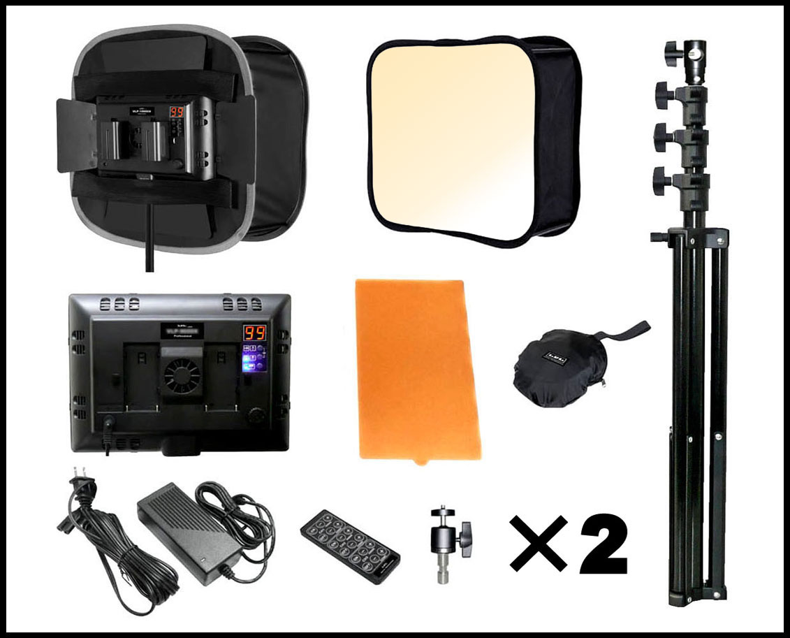 LEDライトプロ VLP-9500 KIT2 - デジタルとアナログ、2つの写真文化に 